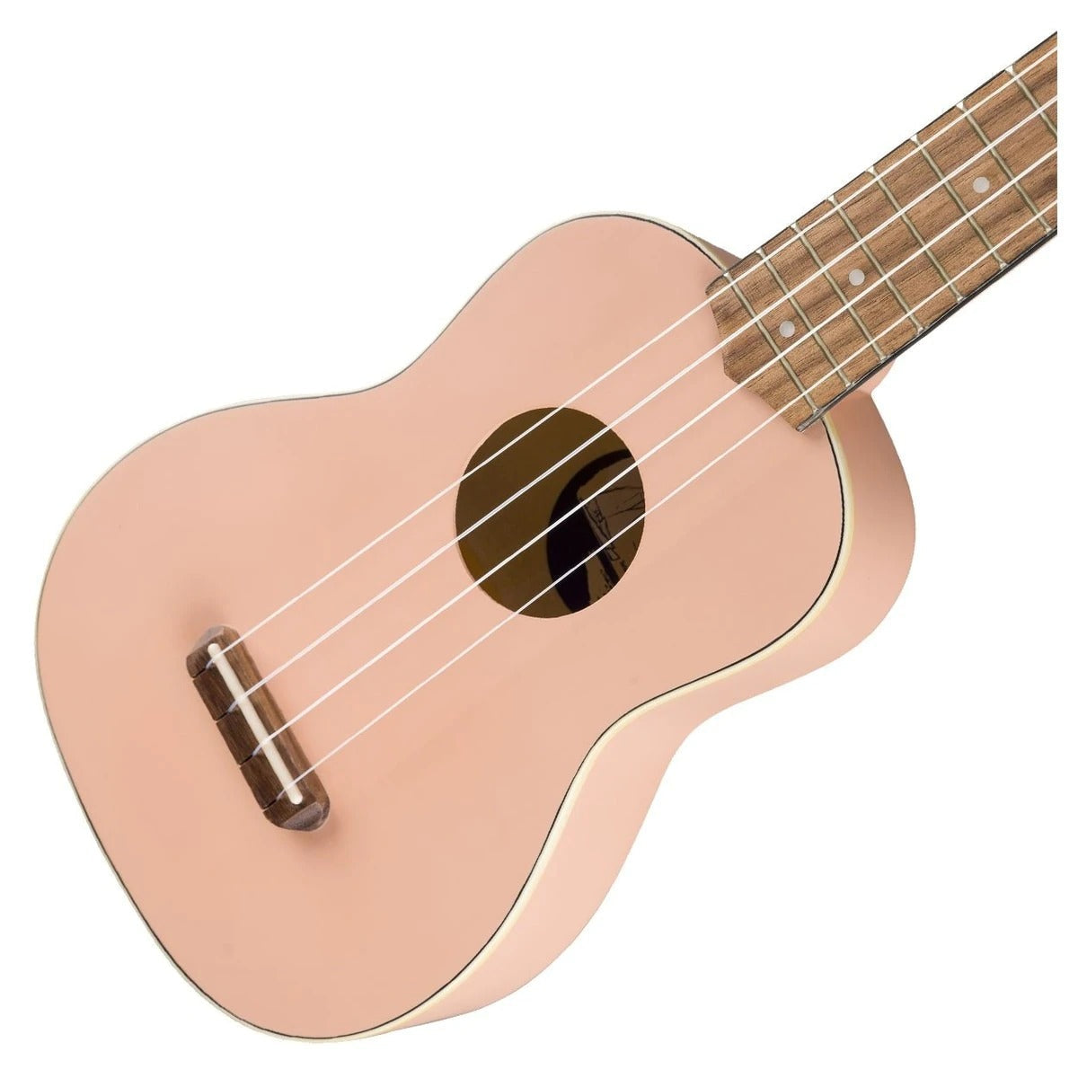 Đàn Ukulele Soprano Fender Venice FB Walnut, Shell Pink-Mai Nguyên Music