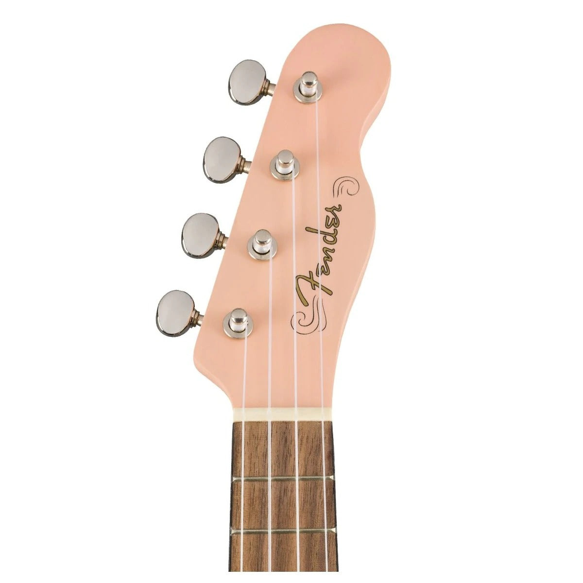 Đàn Ukulele Soprano Fender Venice FB Walnut, Shell Pink-Mai Nguyên Music