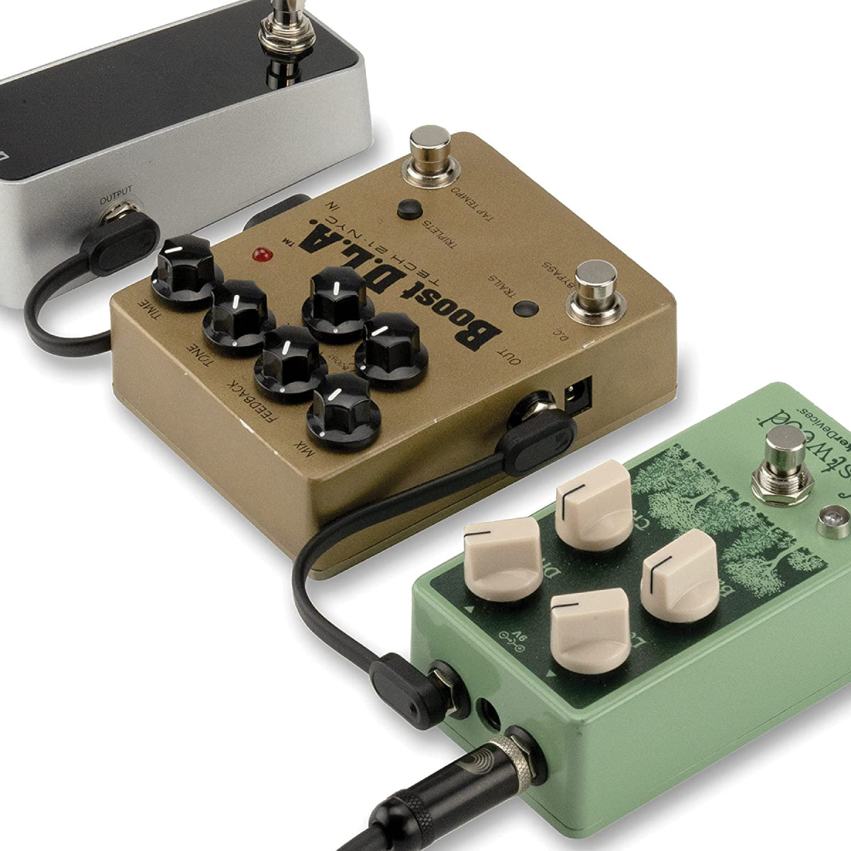 Dây Cáp Kết Nối D'Addario PW-FPRR-01 Right Angle to Right Angle Flat Patch, 1 Foot-Mai Nguyên Music