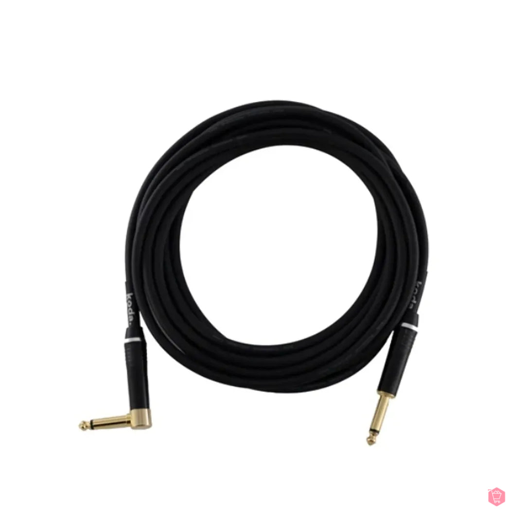Dây Cáp Kết Nối Koda Plus KIC20RA Straight-Angled, 20ft, Black-Mai Nguyên Music