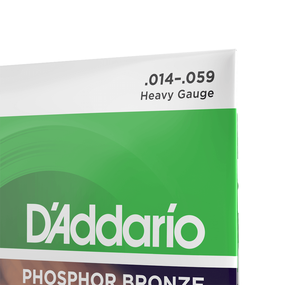 Dây Đàn Guitar Acoustic D'Addario EJ18 Phosphor Bronze, Heavy, 14-59-Mai Nguyên Music