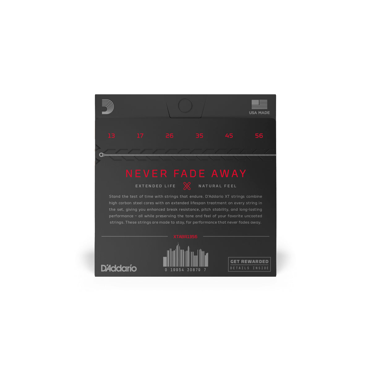 Dây Đàn Guitar Acoustic D'Addario XTABR1356 XT 80/20, Medium, 13-56-Mai Nguyên Music