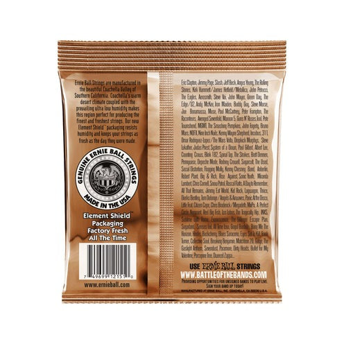 Dây Đàn Guitar Acoustic Ernie Ball Earthwood Extra Light Phosphor Bronze, 10-50-Mai Nguyên Music