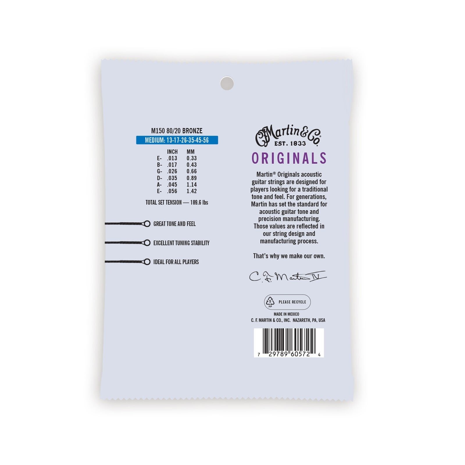 Dây Đàn Guitar Acoustic Martin Authentic Acoustic SP 80/20 Bronze-Mai Nguyên Music