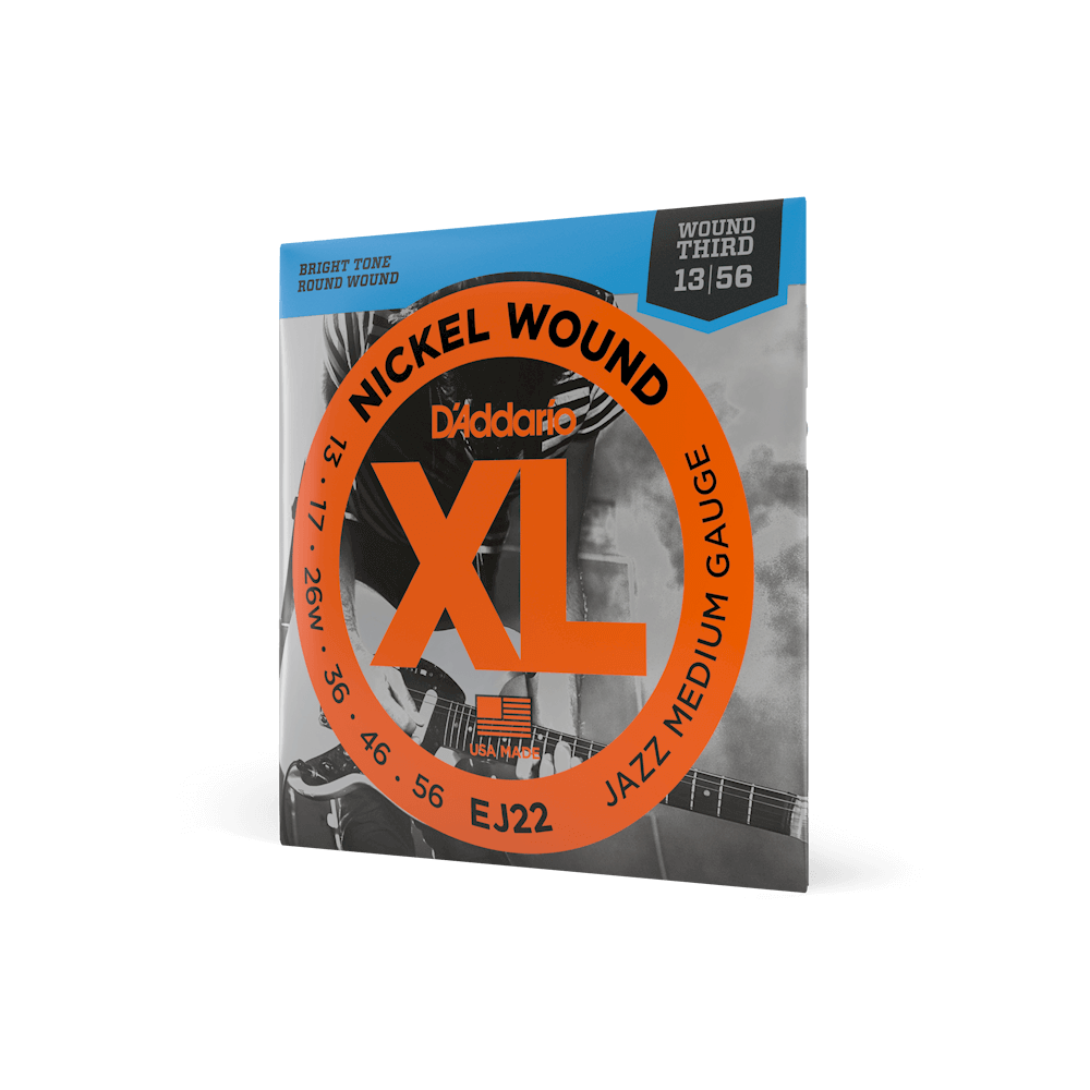 Dây Đàn Guitar Điện D'Addario EJ22 Nickel Wound, Jazz Medium, 13-56-Mai Nguyên Music