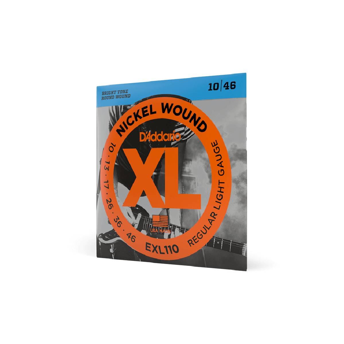 Dây Đàn Guitar Điện D'Addario EXL110 Nickel Wound, Regular Light, 10-46-Mai Nguyên Music