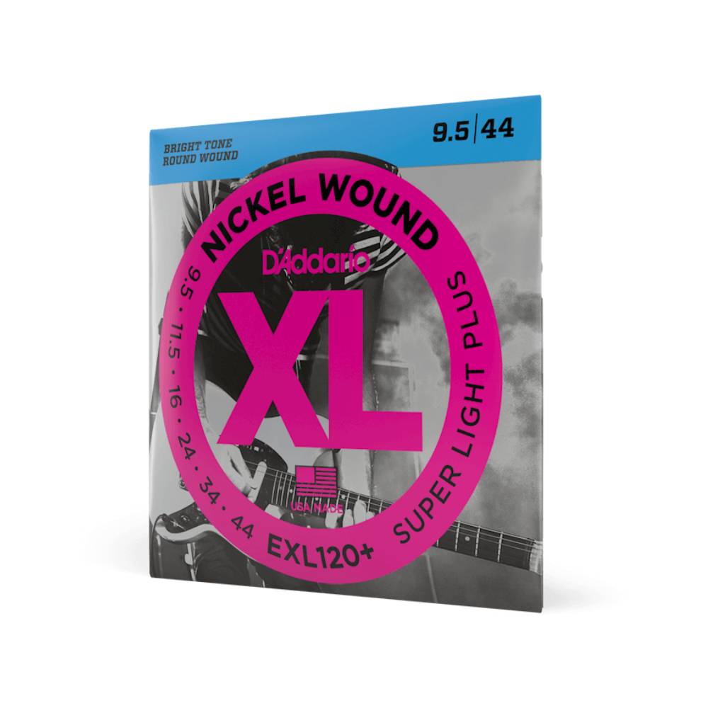 Dây Đàn Guitar Điện D'Addario EXL120+ Nickel Wound, Super Light Plus, 9.5-44-Mai Nguyên Music
