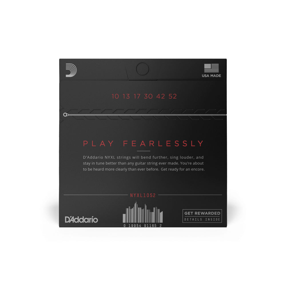 Dây Đàn Guitar Điện D'Addario NYXL1052 Nickel Wound, 10-52-Mai Nguyên Music