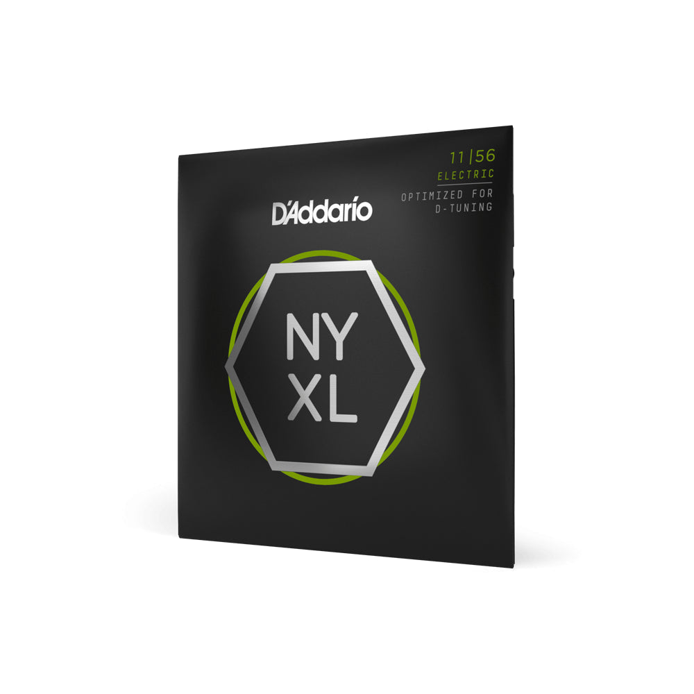Dây Đàn Guitar Điện D'Addario NYXL1156 NYXL Nickel Wound, Medium Top/Extra-Heavy Bottom, 11-56-Mai Nguyên Music