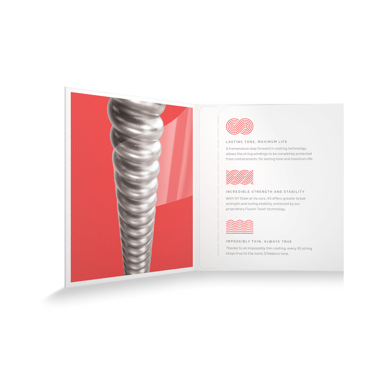 Dây Đàn Guitar Điện D'Addario XSE1052 Nickel-plated Steel Coated, Light Top, 10-52-Mai Nguyên Music