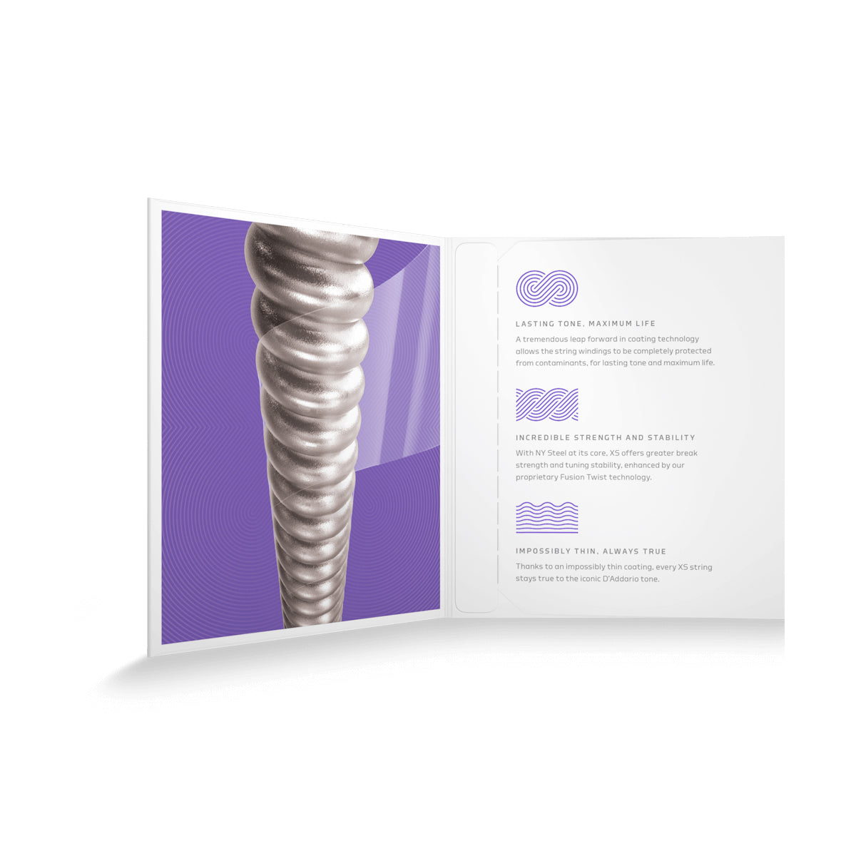 Dây Đàn Guitar Điện D'Addario XSE1149 Nickel-plated Steel Coated, Medium, 11-49-Mai Nguyên Music