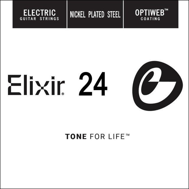 Dây Đàn Guitar Điện Elixir 16224 Optiweb Nickel Electric .024 Single-Mai Nguyên Music