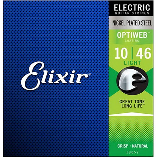 Dây Đàn Guitar Điện Elixir 19052 Optiweb Light 10-46-Mai Nguyên Music