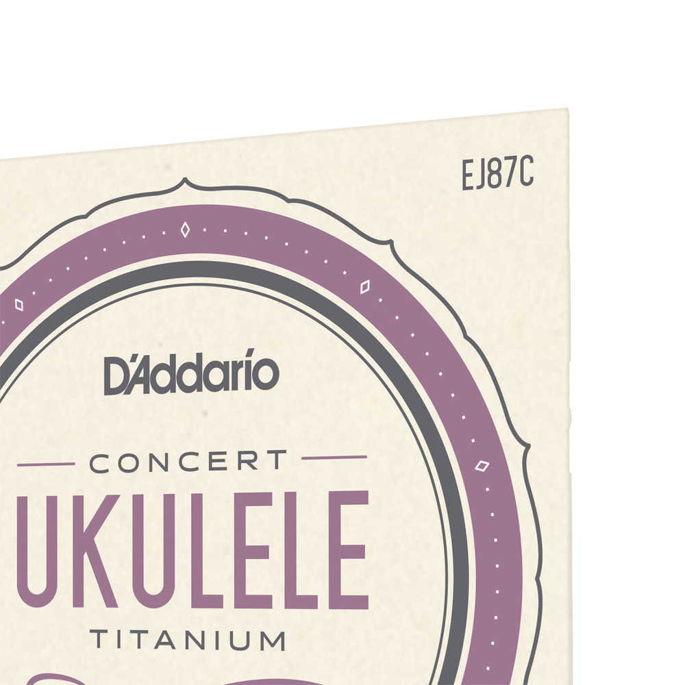 Dây Đàn Ukulele Concert D'Addario EJ87C Titanium-Mai Nguyên Music