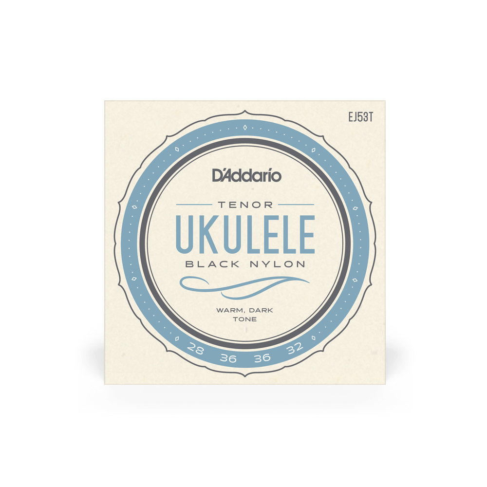 Dây Đàn Ukulele Tenor D'Addario EJ53T, Black Nylon-Mai Nguyên Music
