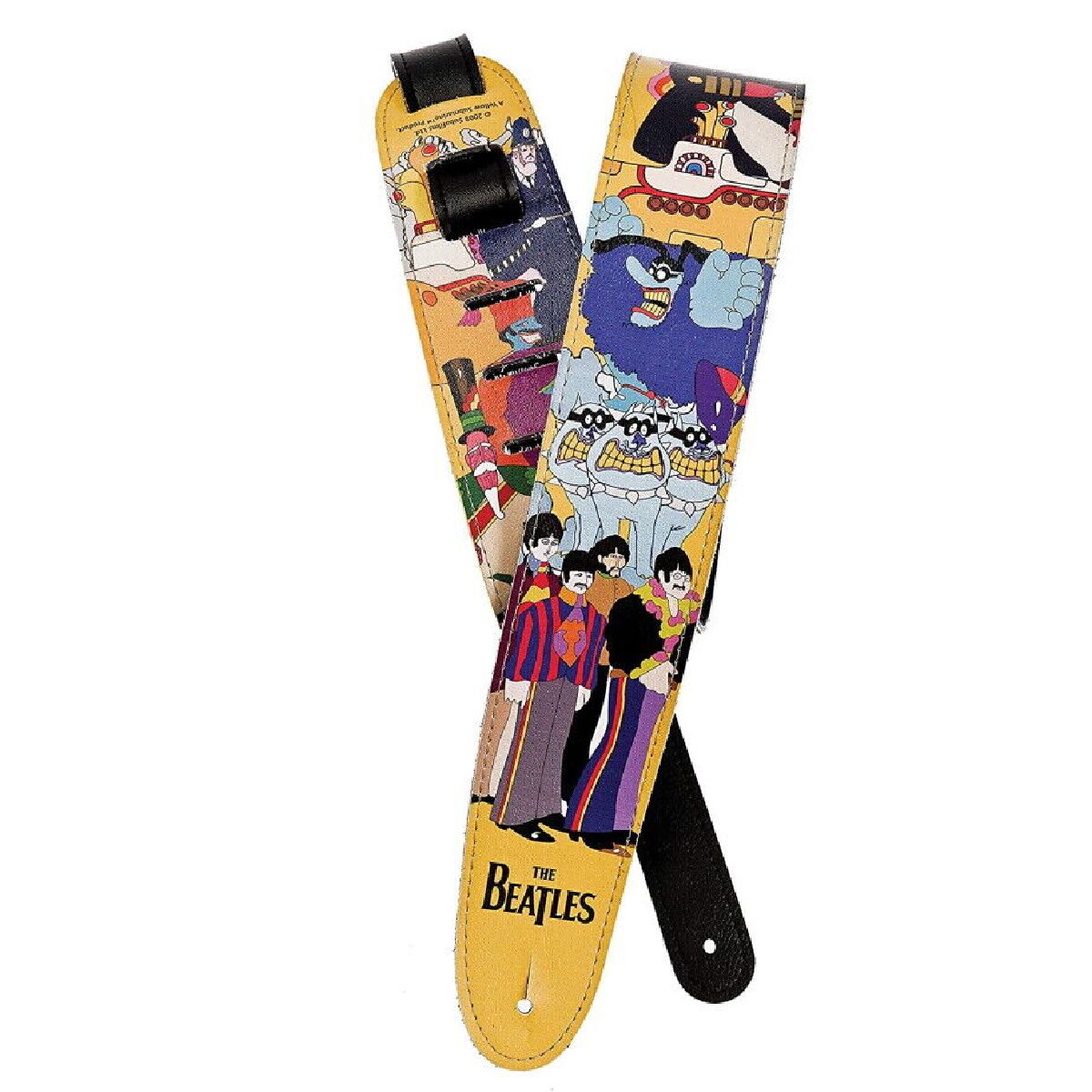 Dây Đeo Đàn Guitar D'Addario 2.5inch Beatles, Yellow Submarine-Mai Nguyên Music