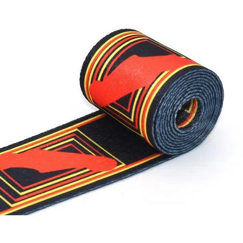 Dây Đeo Đàn Guitar Fender Monogrammed, Black/Yellow/Red-Mai Nguyên Music