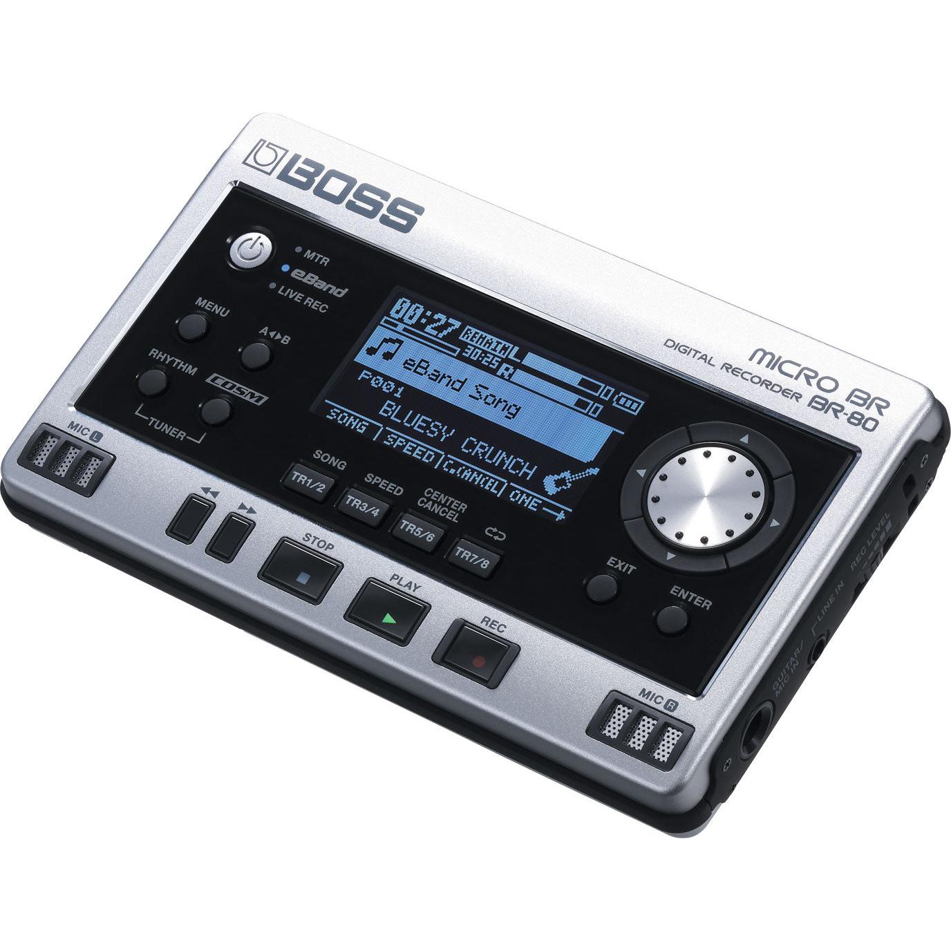Digital Recorder Boss MICRO BR BR-80 8-channel-Mai Nguyên Music