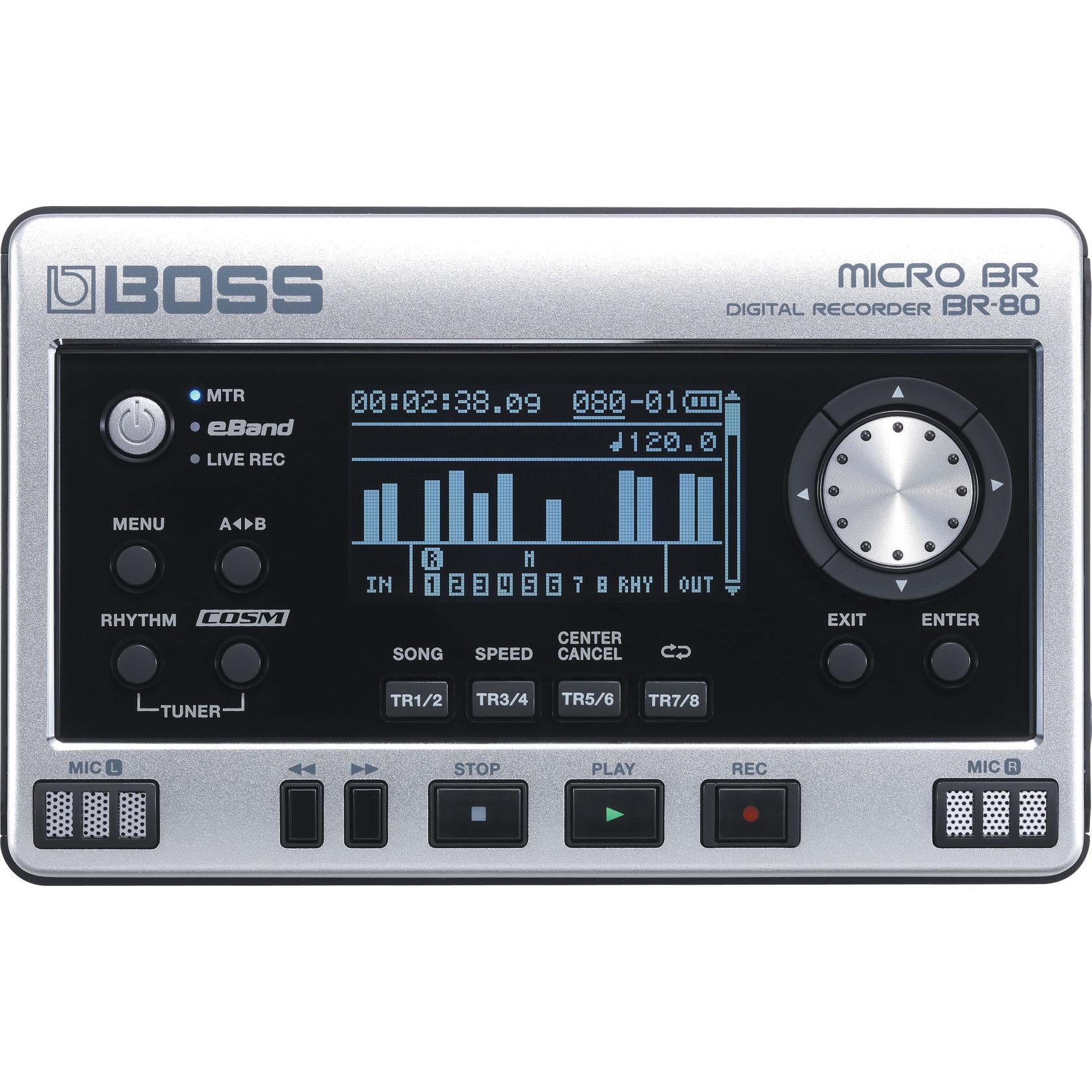 Digital Recorder Boss MICRO BR BR-80 8-channel-Mai Nguyên Music