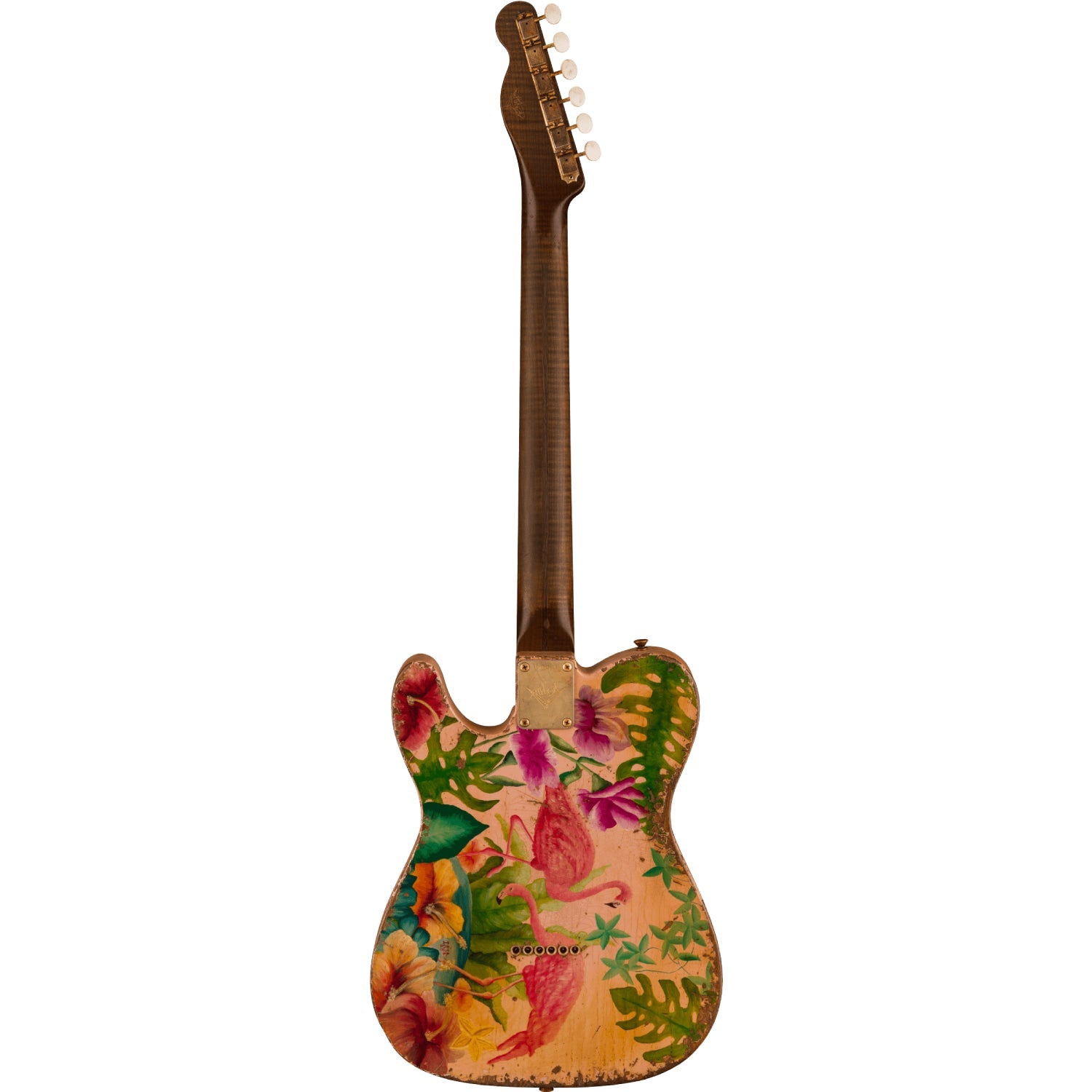 Fender Custom Shop 2021 Vincent Van Trigt Masterbuilt Prestige Flamingo Sunset Telecater-Mai Nguyên Music
