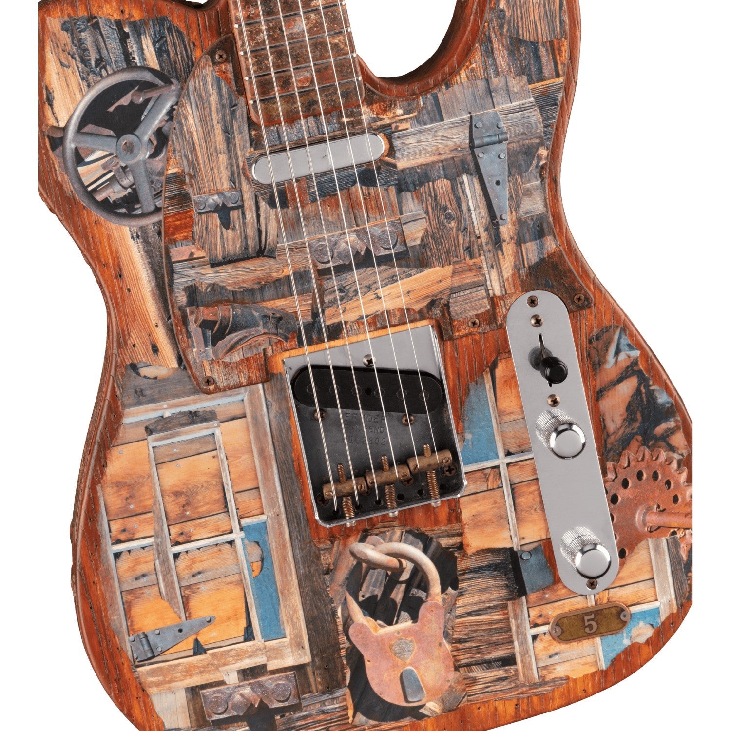 Fender Custom Shop 2022 Greg Fessler Masterbuilt Prestige Ghost Town Tele Relic-Mai Nguyên Music