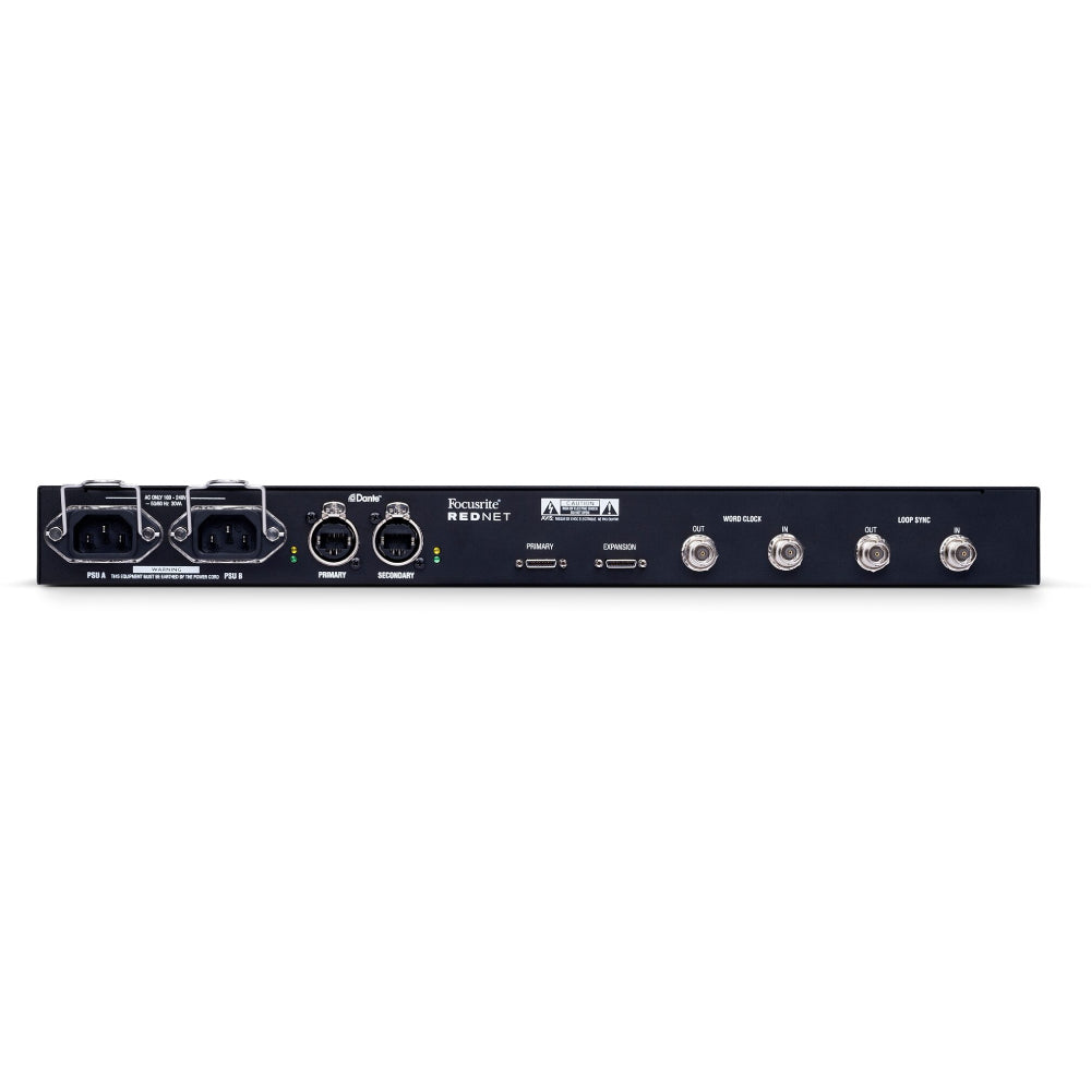 Focusrite Rednet HD32R Rednet 1U 32 Channel DANTE To Protools HD Via Digilink-Mai Nguyên Music