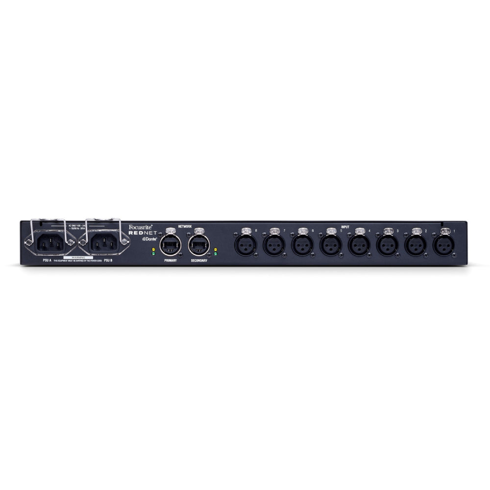 Focusrite Rednet MP8R Rednet 1U 8 Channel Mic Preamp-Mai Nguyên Music