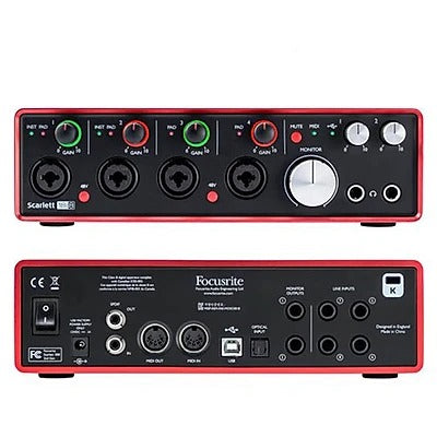 Focusrite Scarlett 18i8 (2nd Generation)-Mai Nguyên Music