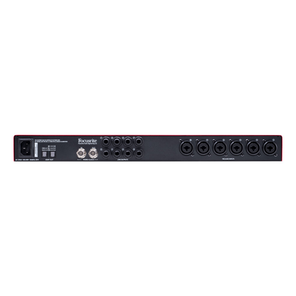 Focusrite Scarlett Octopre 8 Mic Pre with ADAT Connectivity-Mai Nguyên Music