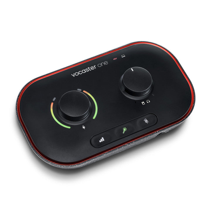 Focusrite Vocaster One Studio - Podcast Audio Interface Bundle-Mai Nguyên Music