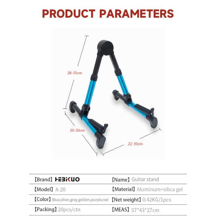 Giá Đàn Guitar Gấp Gọn HEBIKUO A-20-Mai Nguyên Music
