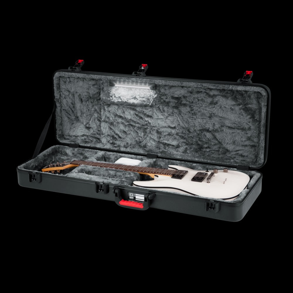 Hộp Đàn Guitar Điện Gator GTSA-GTRELEC-LED TSA ATA Molded Case with LED Light-Mai Nguyên Music