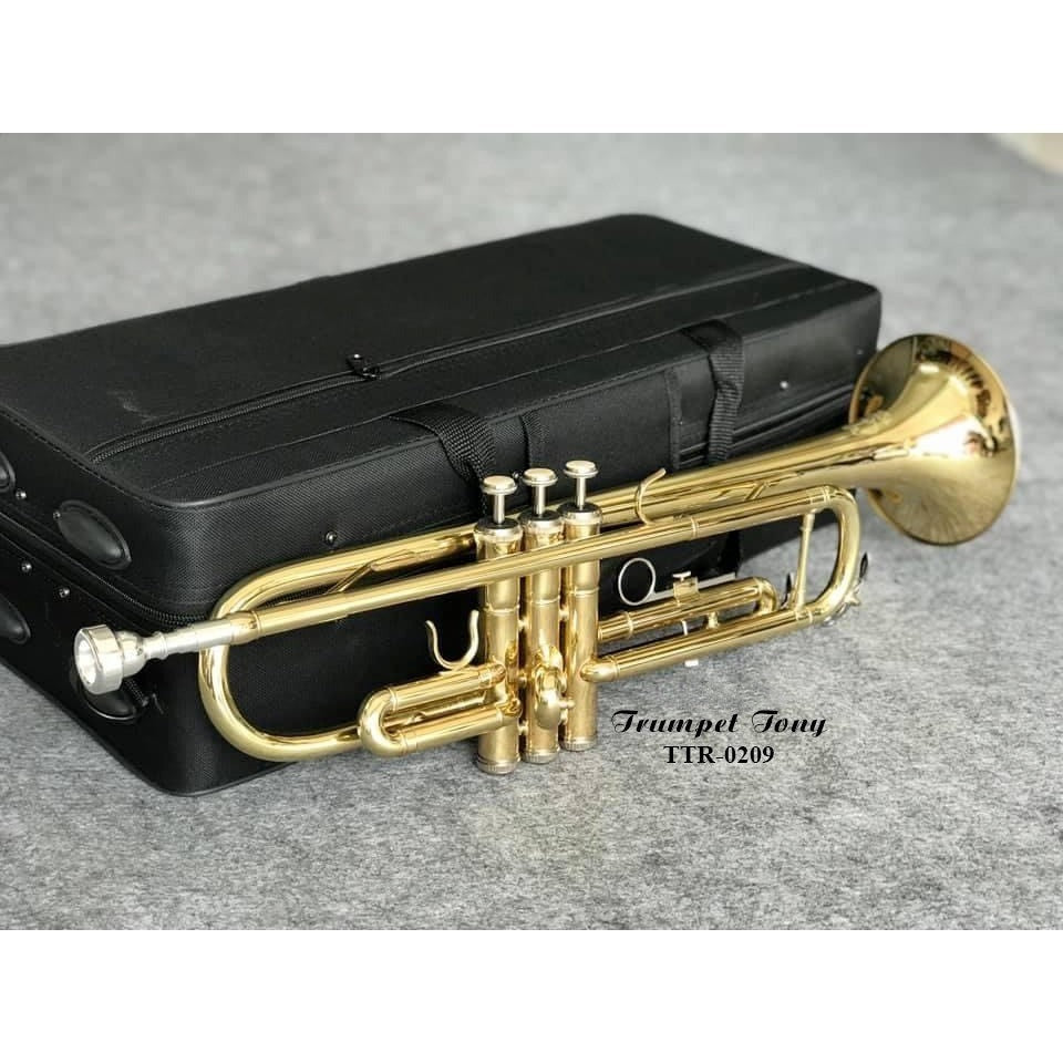 Kèn Trumpet Logo Tony TTR-0209-Mai Nguyên Music
