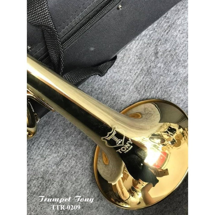 Kèn Trumpet Logo Tony TTR-0209-Mai Nguyên Music