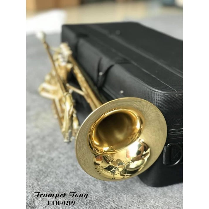 Kèn Trumpet Logo Tony TTR-0209-Mai Nguyên Music