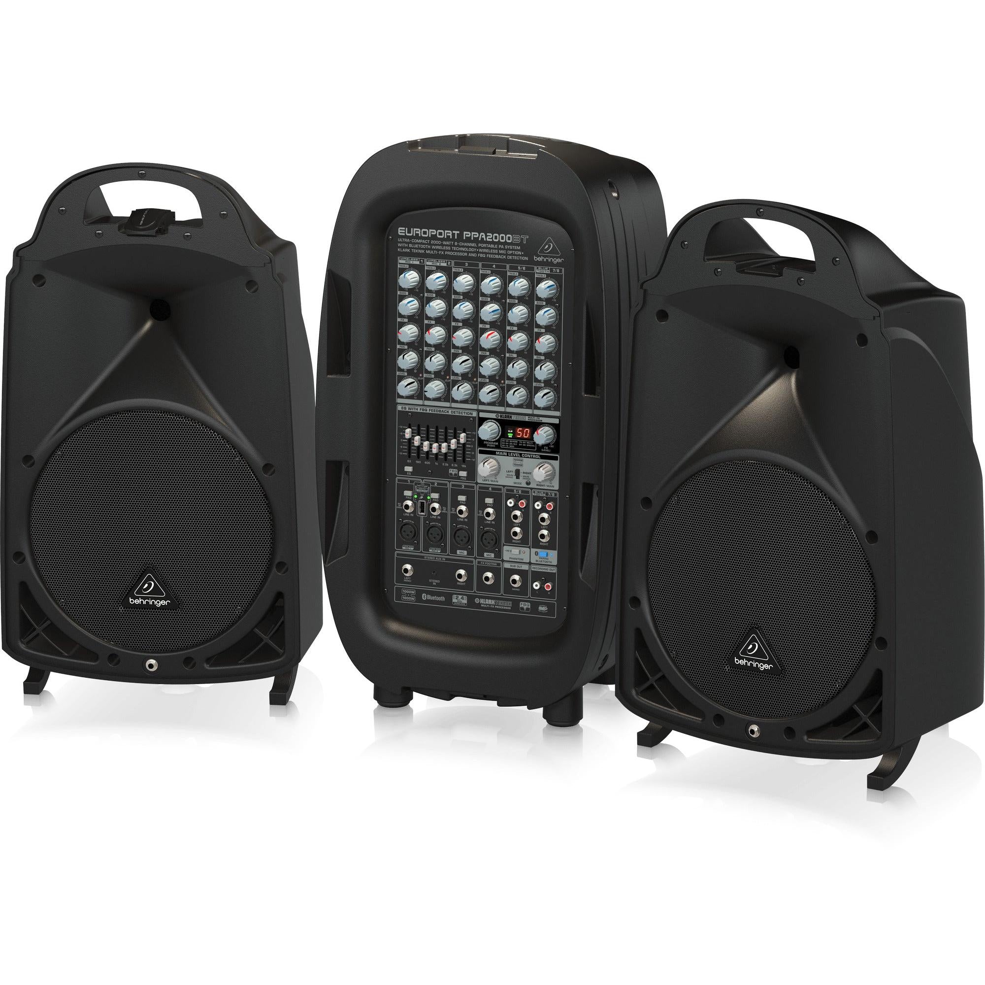 Loa Behringer Europort PPA2000BT Portable, 2000w-Mai Nguyên Music
