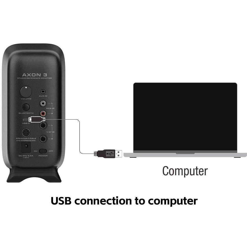 Loa Kiểm Âm Nux AXON 3 Studio Reference Monitor-Mai Nguyên Music