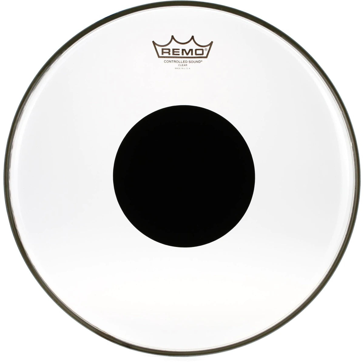 Mặt Trống Remo CS-0314-10 14inch Batter Controlled Sound Clear Black Dot Top Drum Head-Mai Nguyên Music