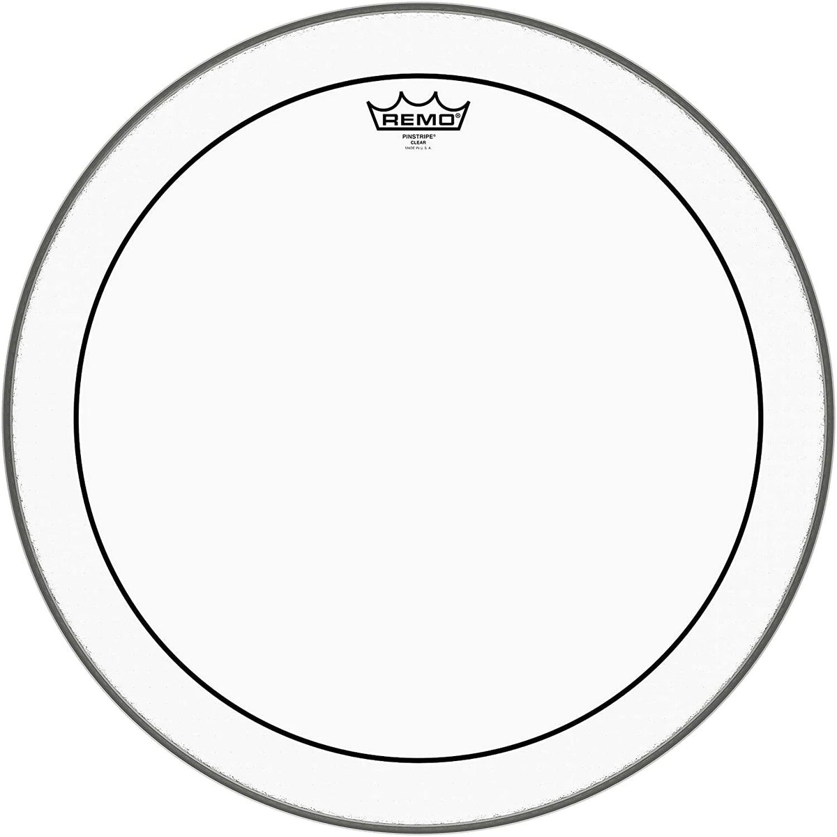 Mặt Trống Remo PS-1318-00 18inch Pinstripe Clear Batter Bass Drum Head-Mai Nguyên Music