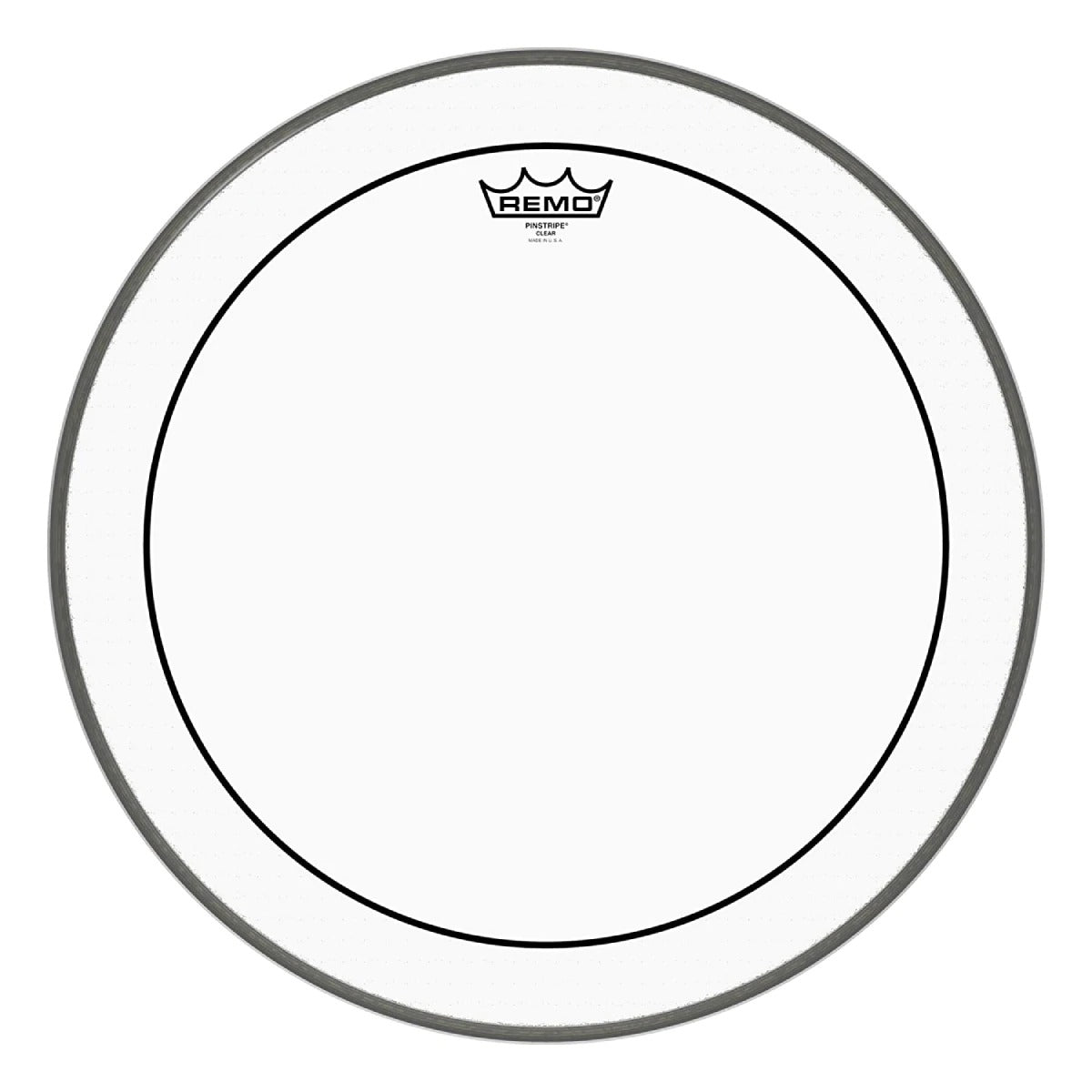 Mặt Trống Remo PS-1322-00 22Inch Pinstripe Clear Batter Bass Drum Head-Mai Nguyên Music