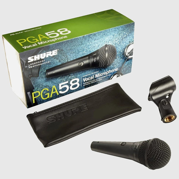 Micro Có Dây Shure PGA58-QTR-Mai Nguyên Music