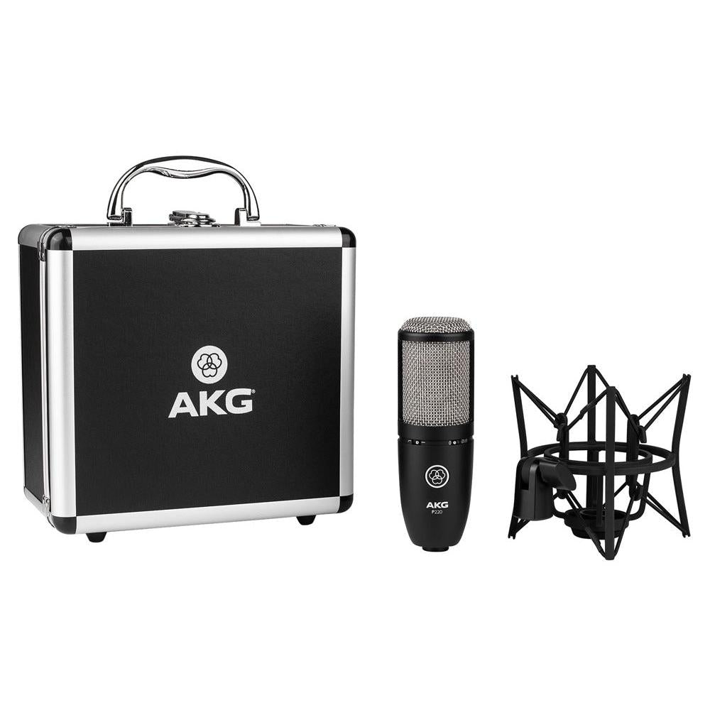 Micro Condenser AKG P220 Large-Diaphragm-Mai Nguyên Music
