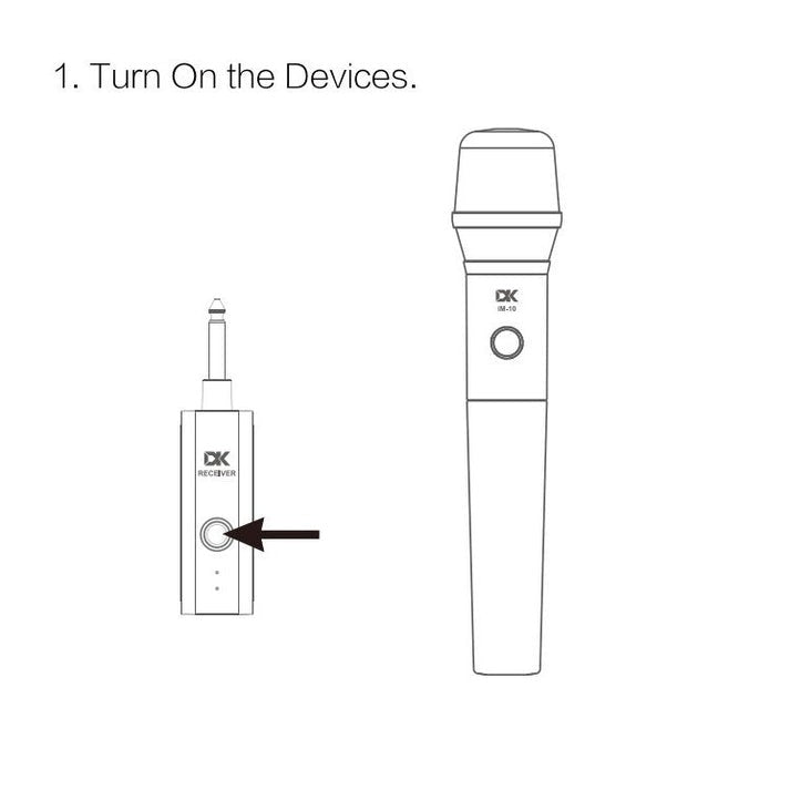 Micro Không Dây DK IM-10-Mai Nguyên Music