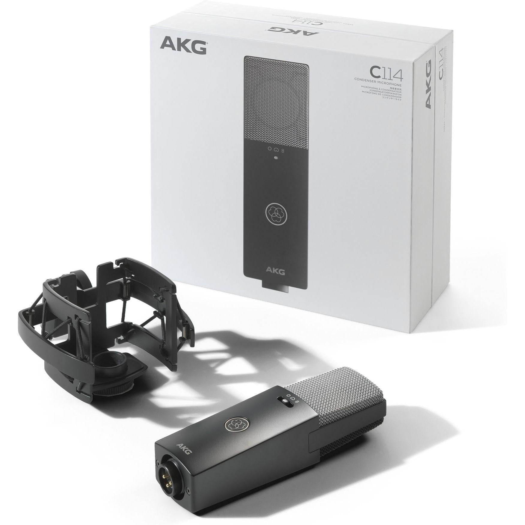 Micro Thu Âm AKG C114, Condenser-Mai Nguyên Music