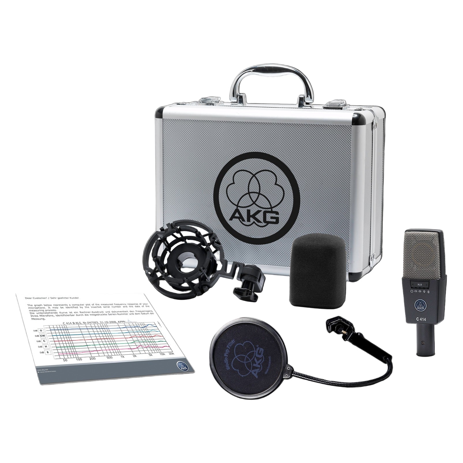 Micro Thu Âm Pro Studio AKG C-414 XLS-Mai Nguyên Music
