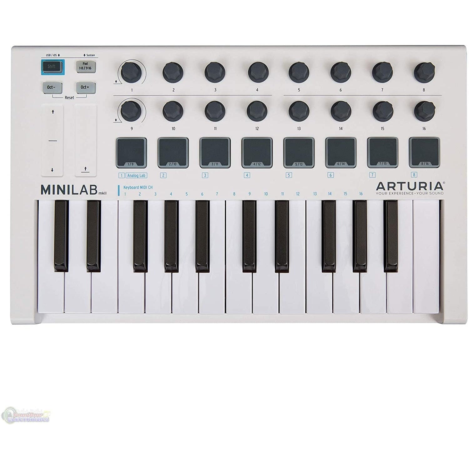 MIDI Keyboard Controller Arturia MiniLab Universal MKII-Mai Nguyên Music