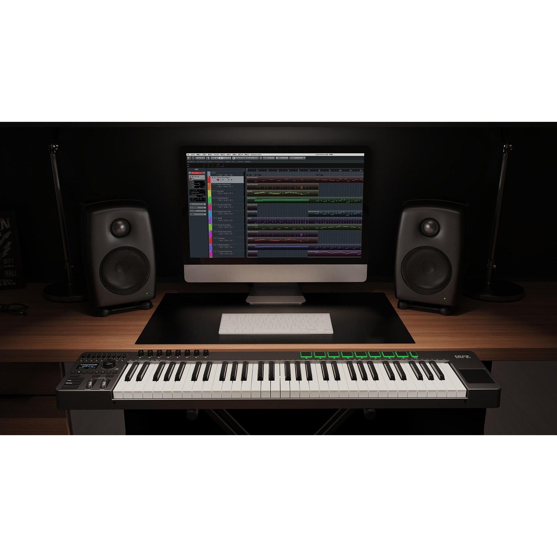 MIDI Keyboard Controller NUX NTK-61-Mai Nguyên Music