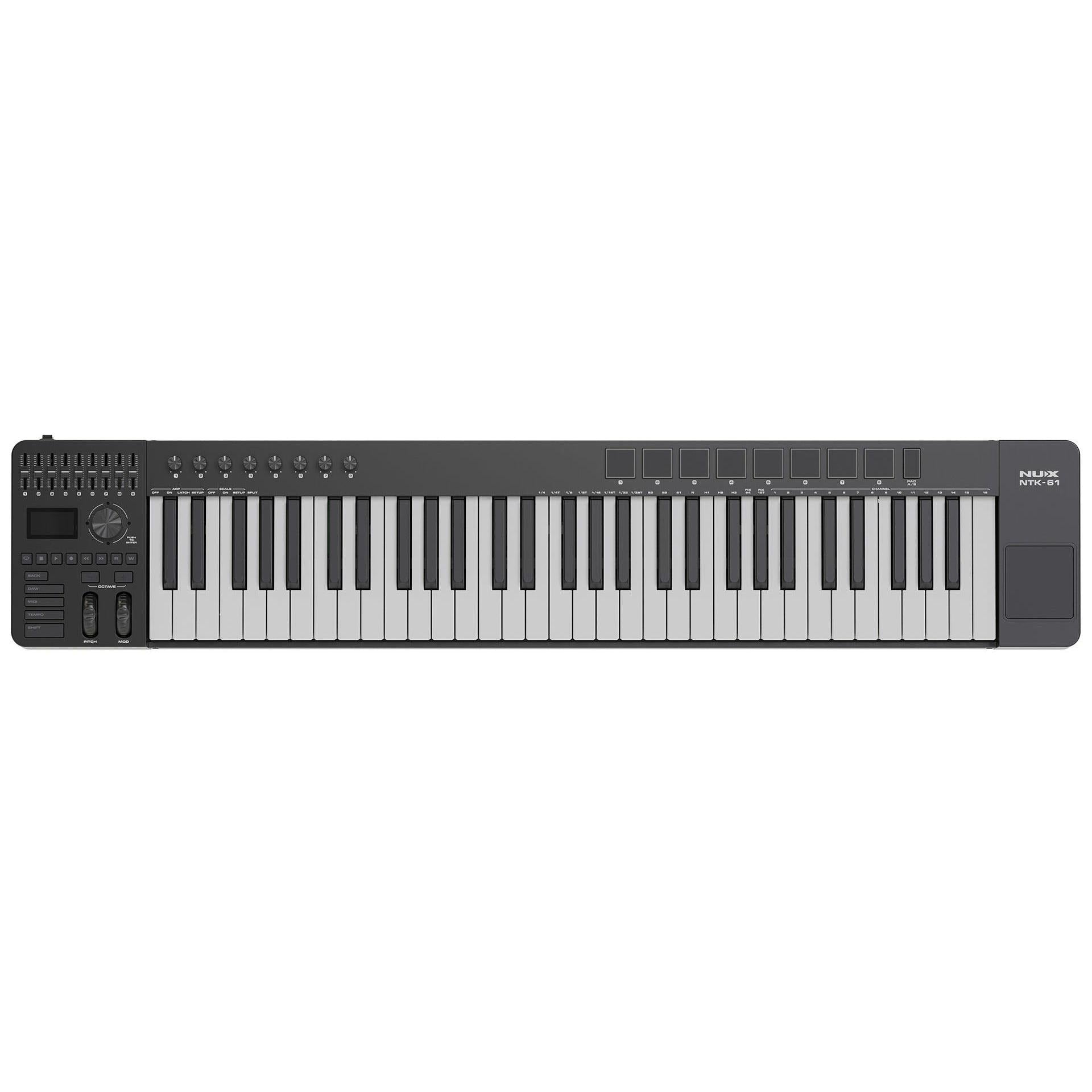 MIDI Keyboard Controller NUX NTK-61-Mai Nguyên Music