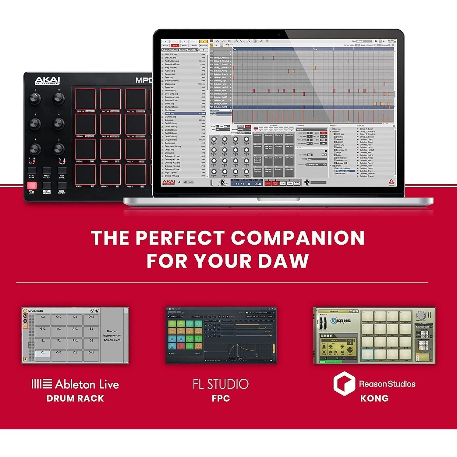MIDI Pad Controller Akai MPD 218-Mai Nguyên Music