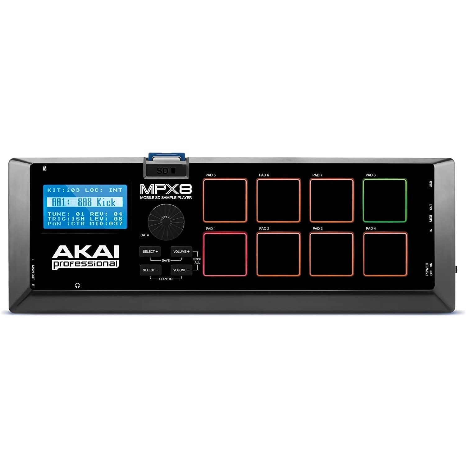 MIDI Pad Controller Akai MPX8-Mai Nguyên Music